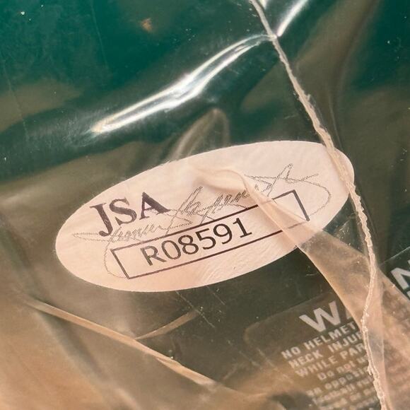 Mark Wahlberg INVINCIBLE‎ Philadelphia Eagles Signed Autographed MINI Helmet JSA - Picture 5 of 6